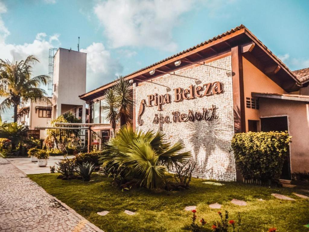 Pipa Beleza Spa Resort_Chale Duplex/Jacuzzi Praia de Pipa エクステリア 写真